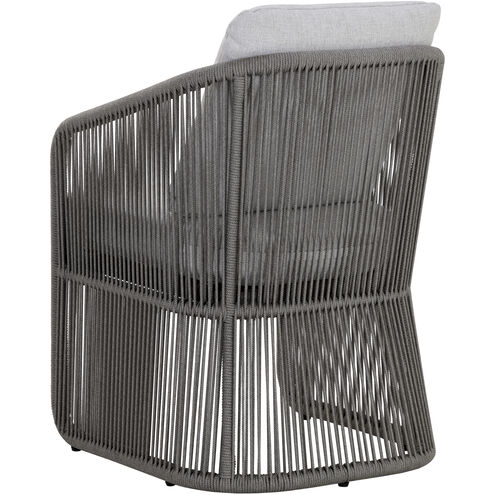 Allariz Warm Grey / Gracebay Light Grey Outdoor Dining Armchair